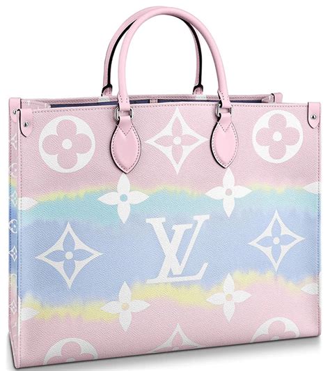 pink and yellow lv bag|louis vuitton bag in pink.